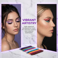 12 Colors Multi-Purpose Waterproof Liquid Eyeliner Set – Highly Pigmented Cosplay Beauty Pens