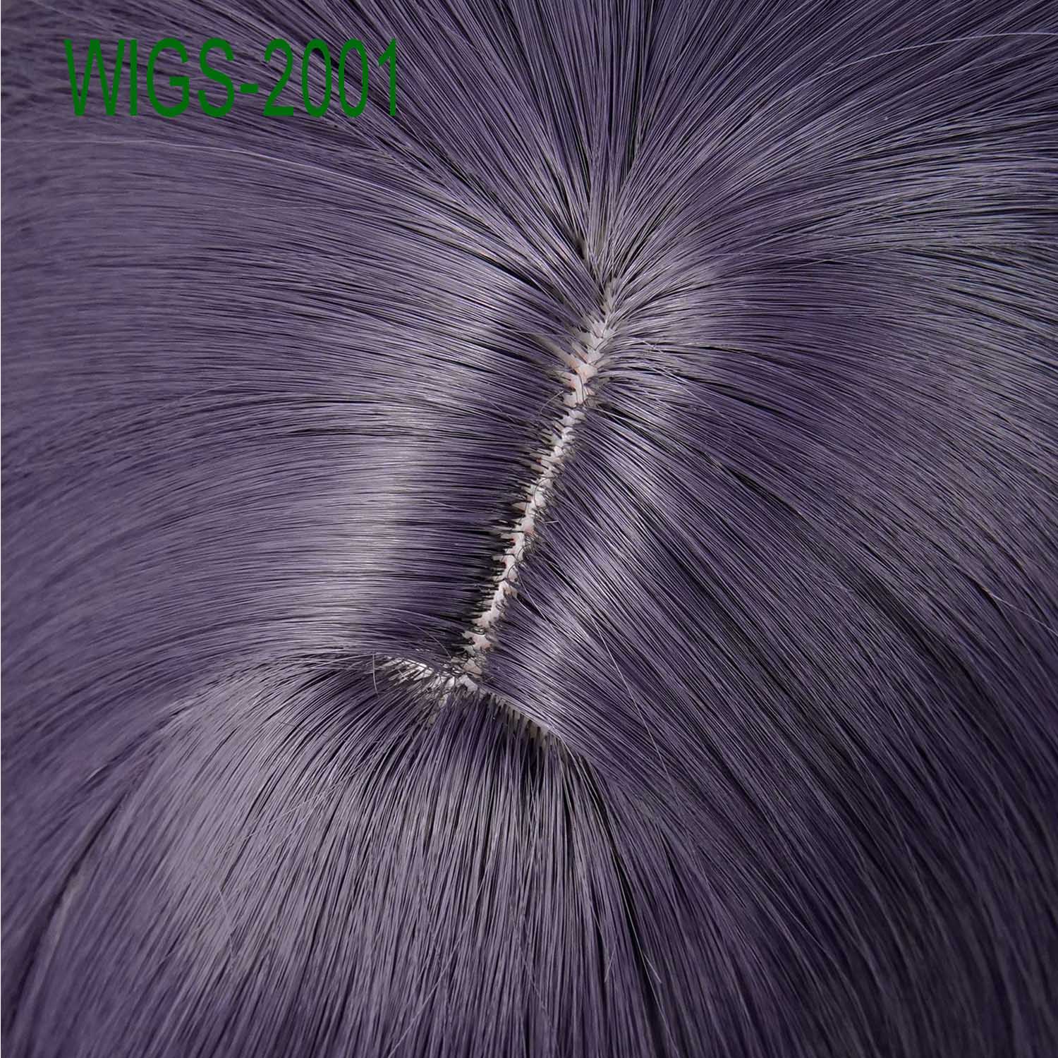 Blooming Incense Long Wig - 90cm Wavy Ash Lavender Hair