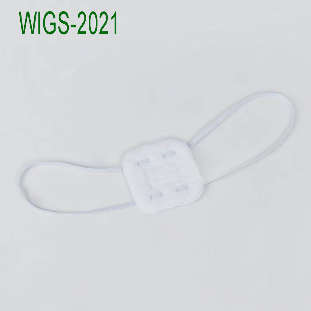 Wicked Eye Illusion Short Wig Set - 30cm Deep Violet Blue Bob with Square Eye Patch