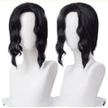 Black Curl Bangs Short Wig-30cm Anime Cosplay Fake Hair